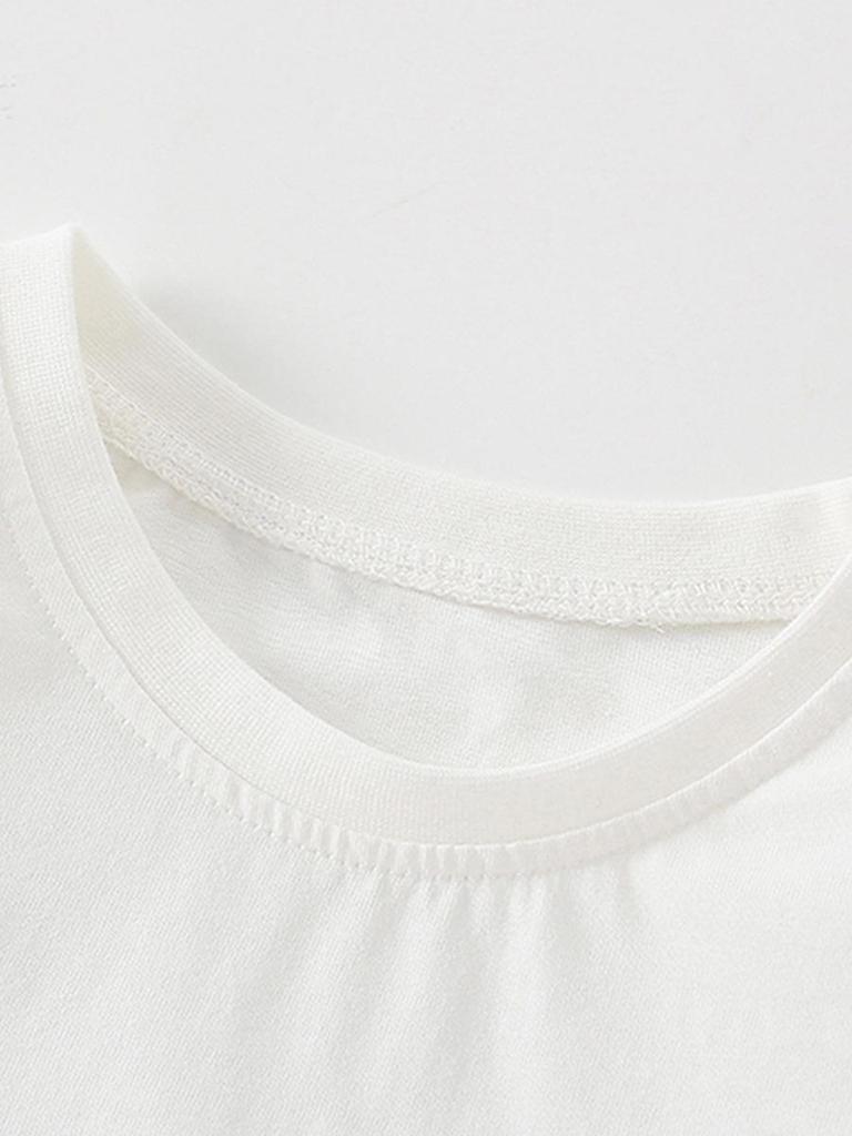 Autumn/Winter Children's Long-Sleeve Cartoon Rabbit Print Pullover