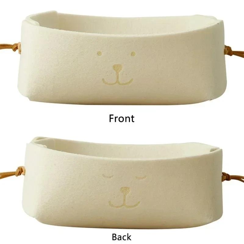 Felt Basket Storage Large Basket for Toy Washing Basket Dirty Clothes Sundries Desk Storage Baskets Box Make Up Organizer