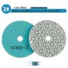 Three-Step Polishing Disc for Marble, Granite & Quartz Stone Grinding
