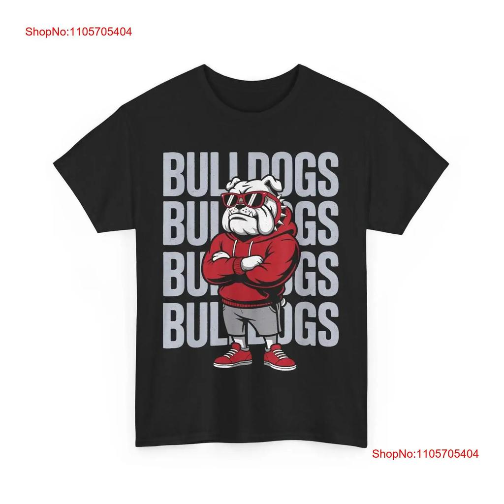 Retro Bulldogs For T Shirt Vintage Soft Graphic Breathable Top For Everyday Wear Unisex