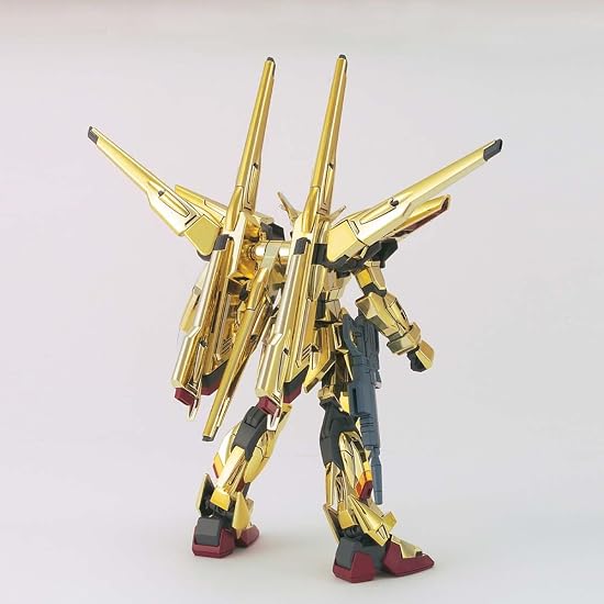 BANDAI SPIRITS HG Mobile Suit Gundam SEED DESTINY Shiranui Akatsuki Gundam 1/144 Scale Color-Coded P