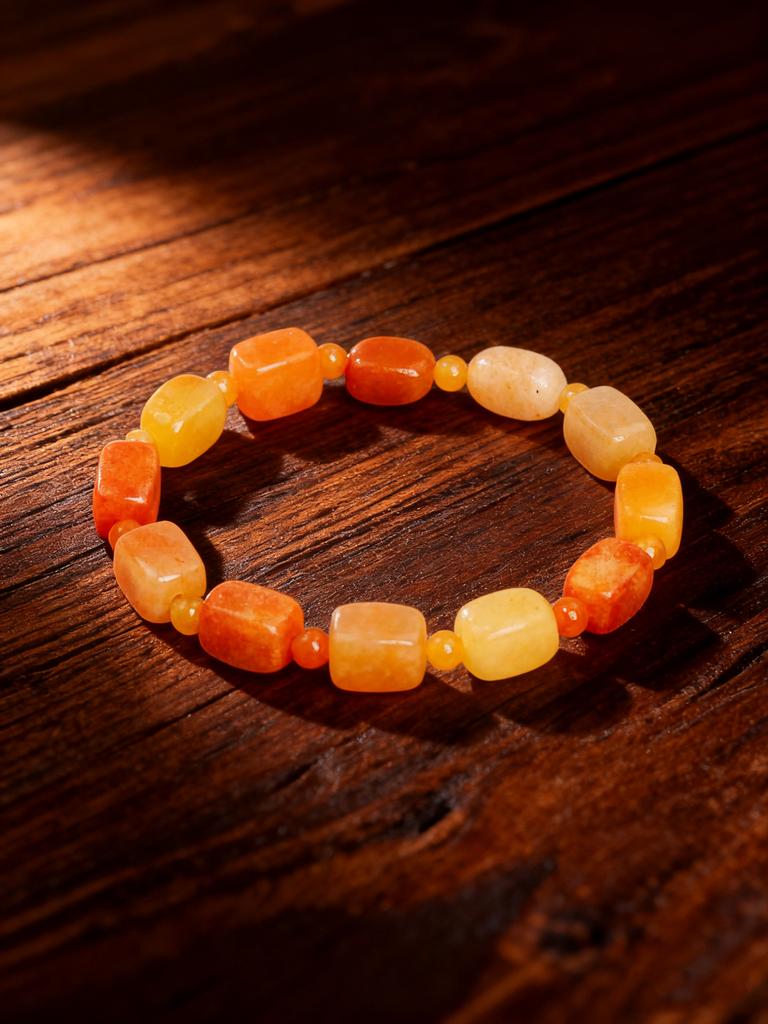 Amethyst Bracelet Natural Stone Healing Crystal Energy Reiki Charm 4mm Beads & Rectangle Beads for Spiritual Balance Jewelry New