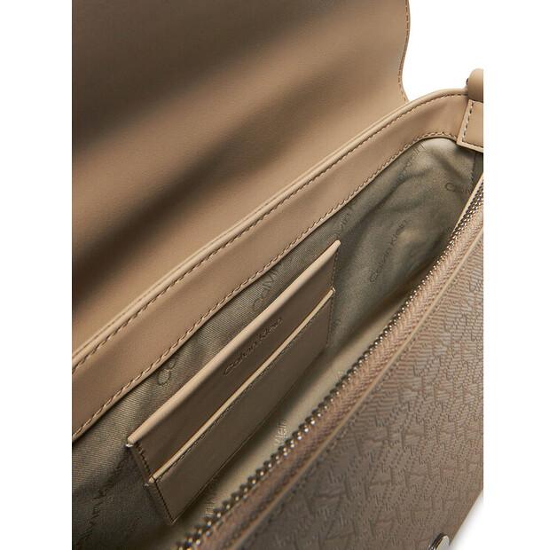 Сумка Calvin Klein Calvin Klein Ck Must Satchel_Mono K60K613181 бежевый
