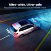 Mirror Dash Cam Dash Cam 9.66 Inch Rear View Mirror 1080P Front And Rear View Dual Cameras Durable