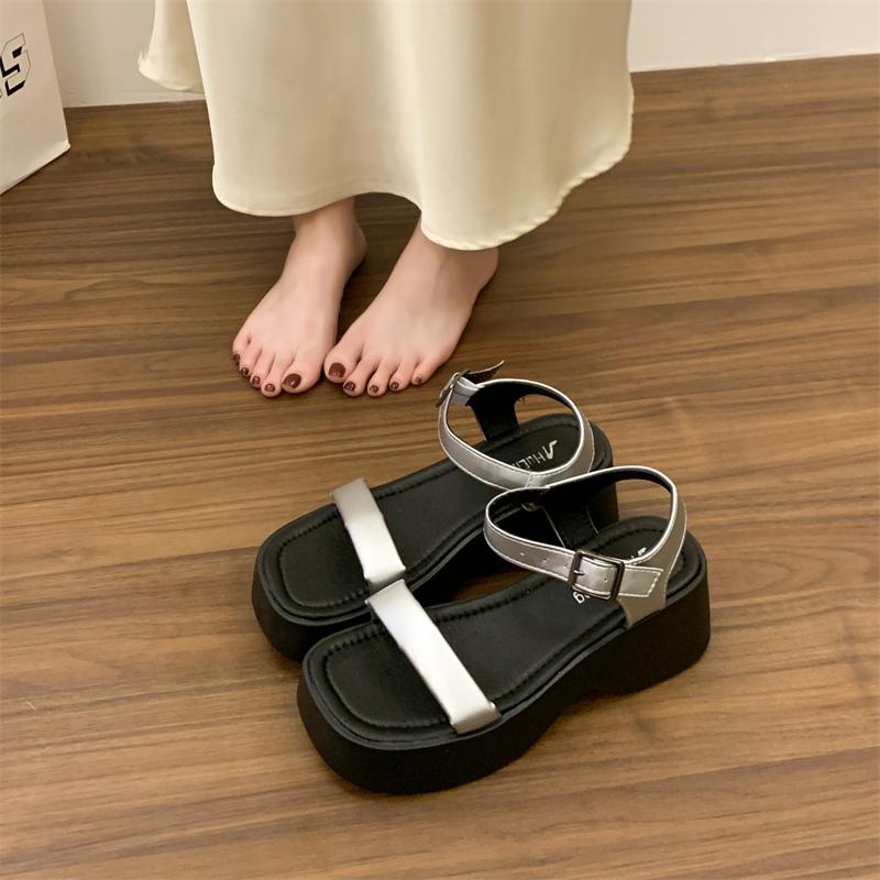 Women's Slippers Waterproof Non-Slip Thick Sole Wear-Resistant Thick Sole Wear-Resistant Soft Sole Comfortable Sandals