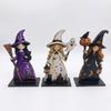 3Pcs 2D Flat Witch Ghost Tabletop Ornament Stable Base Pumpkin Ghost Craft Decor  Thanksgiving