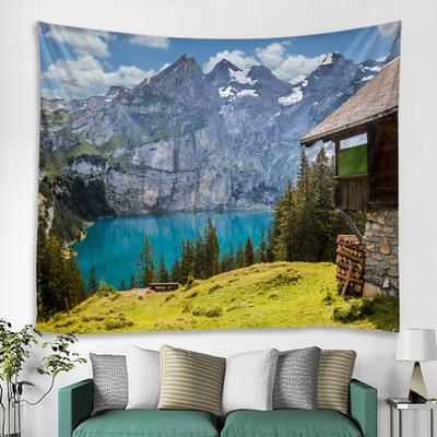 Beautiful Natural Forest Tapestry Wall Hanging Bohemian Hippie Magic Mandala Living Room Background Wall Decor