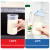 Milk Tea, Soy Milk, Juice & Oatmeal Storage Jar With Measurement Markings, Food-grade, High-temperature Resistant