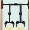 Kids Horizontal Bar Exercise Pull Up Rings Kids Workout Gym Gymnastic Rings Adjustable Straps Buckles Nonslip Handle