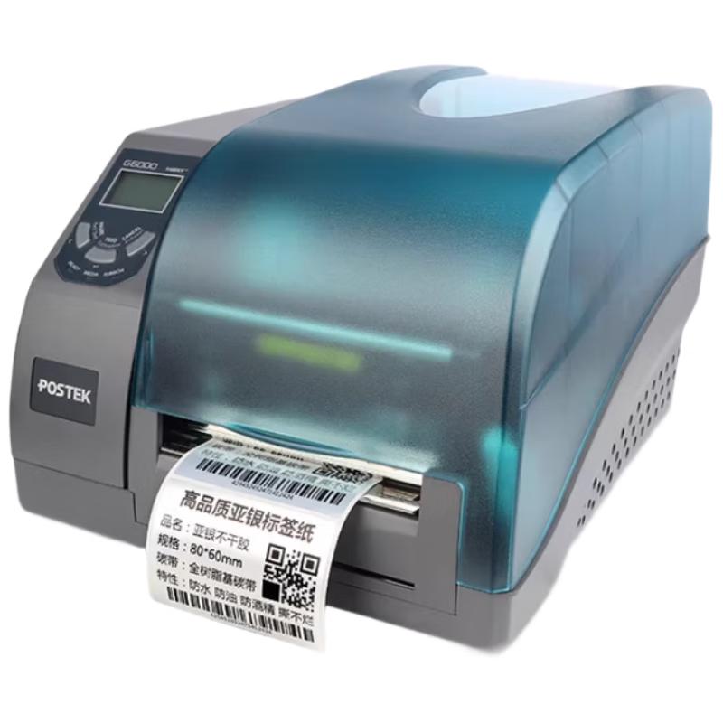 POSTEK Thermal Transfer Barcode Label Printer CN Plug (adapter Included)