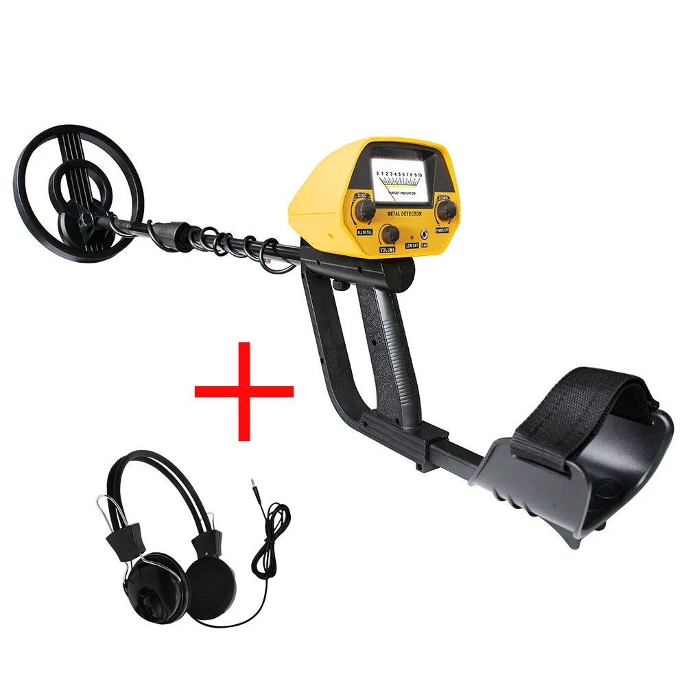 MD5090 Underground Gold Metal Detector Finder Objects Buried Long Range Scan Search Treasure Treasure Hunter with Headphones