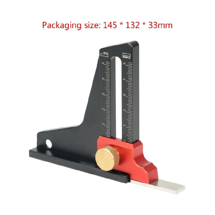 Versatile Height & Depth Meter Suitable for Table Saw& Router Tables Durable