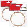 2 Aluminum Wires 5 M X 1.5 Mm - Copper-colored