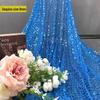 Gold & Silver Glitter Sequin Fabric for Wedding & Birthday Decor