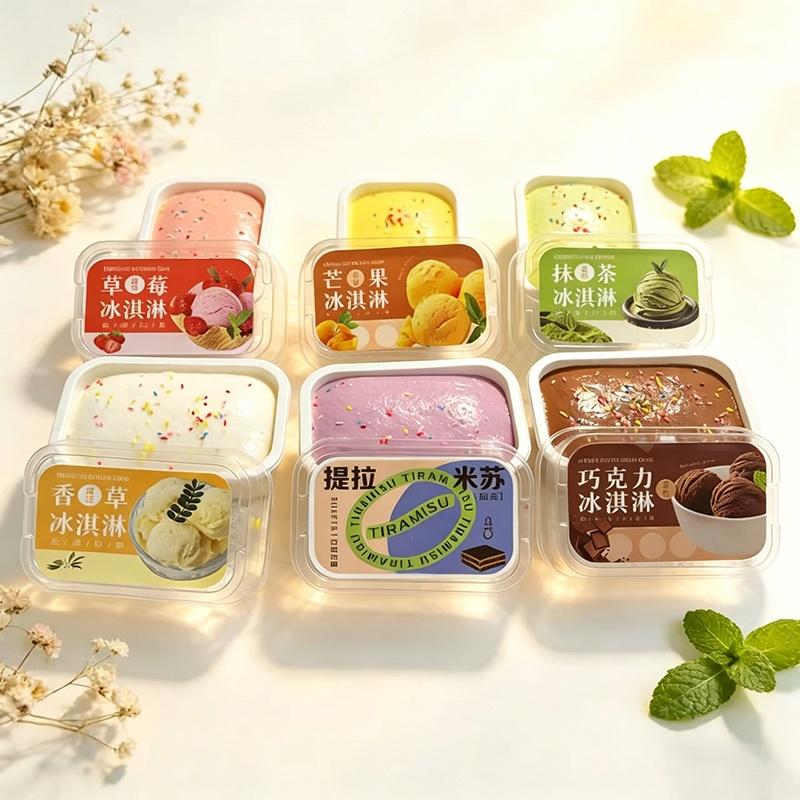 1Pcs Slow Rising Stress Relief Sensory Fidget Toy Squishy Simulated Ice Cream Cake Gifts For Kids Adults