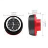 Bicycle Headset Stem Watch Quartz Movement Waterproof Luminous Watch Bike Stem Top Cap Cycling Accessories