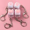 Cat Paws Corgi Buttock Pink Cat Claw Keycap Key Chain  Mechanical Keyboard