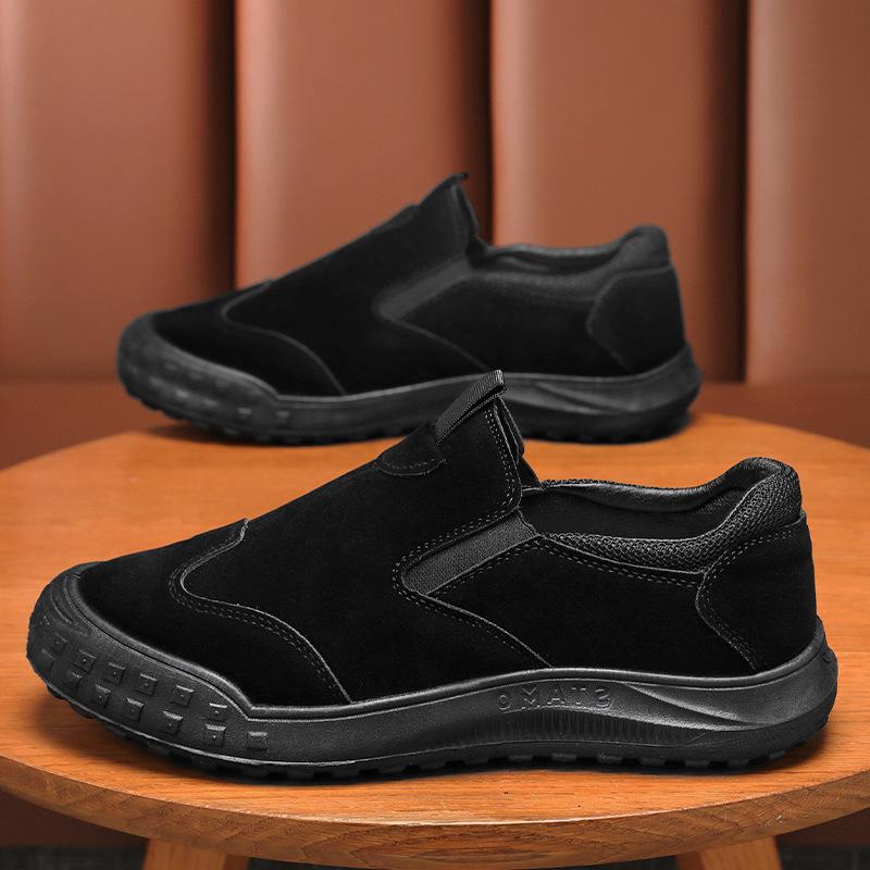 2024 Men's Sports Shoes New Fashion Retro Anti Slip Outdoor Climbing Work Shoe Lightweight Trend Casual Shoes Vacation