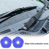 Car Windshield Wiper Hole Protective Cover Arm Hole Cover Soft Windshield Sleeve Protective Auto Windshield Wiper Arm Hole Pad