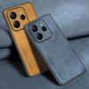 For Redmi Note 14 4G Case Luxury PU Leather Phone Case For Xiaomi Redmi Note14 4G Back Cover Silicone Shockproof Full Protection