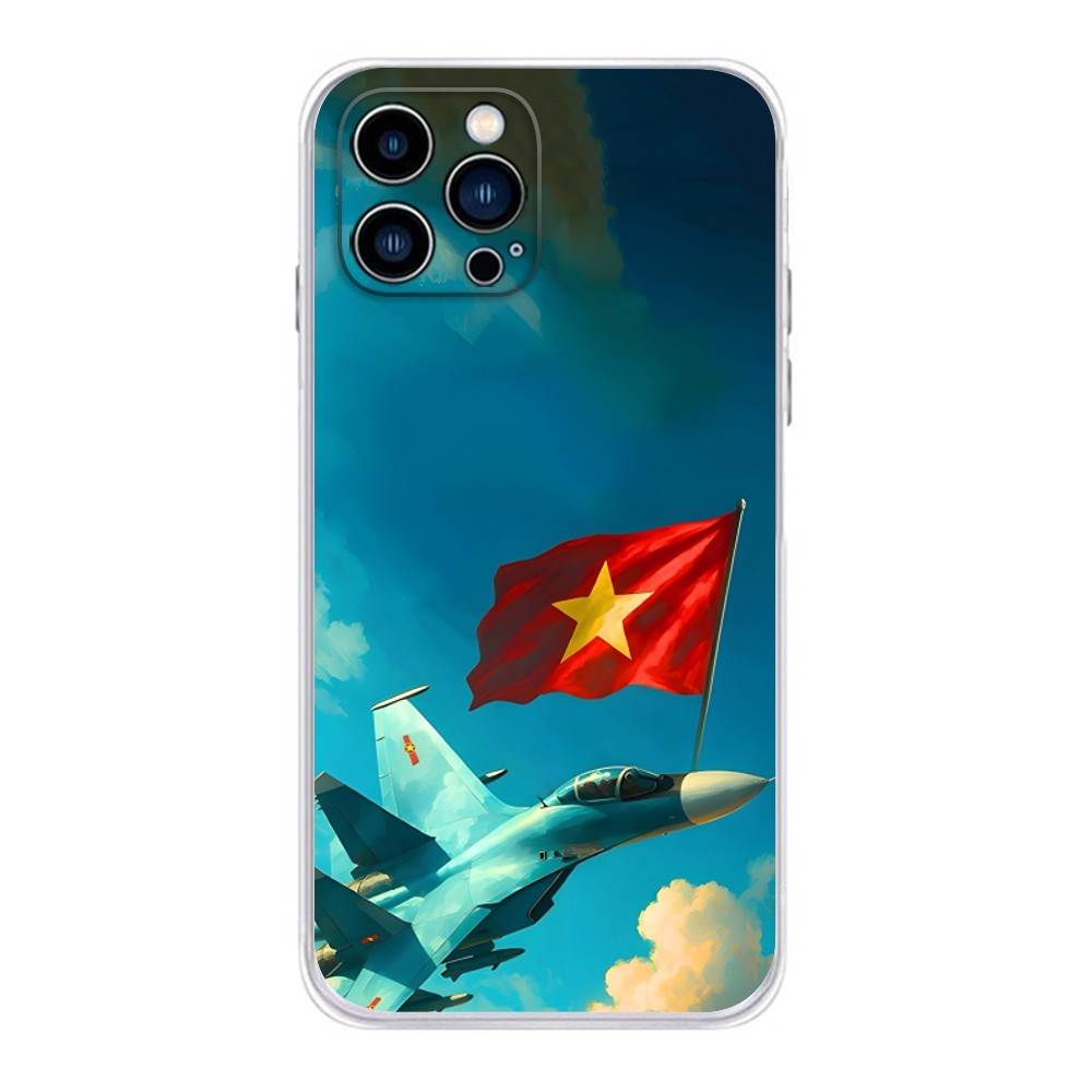

Vietnam Phone Case For iPhone 17,16,15,14,13,12,11 Plus,Pro,Max,XR,Plus,E,Mini Transparent Soft Cover iPhone16