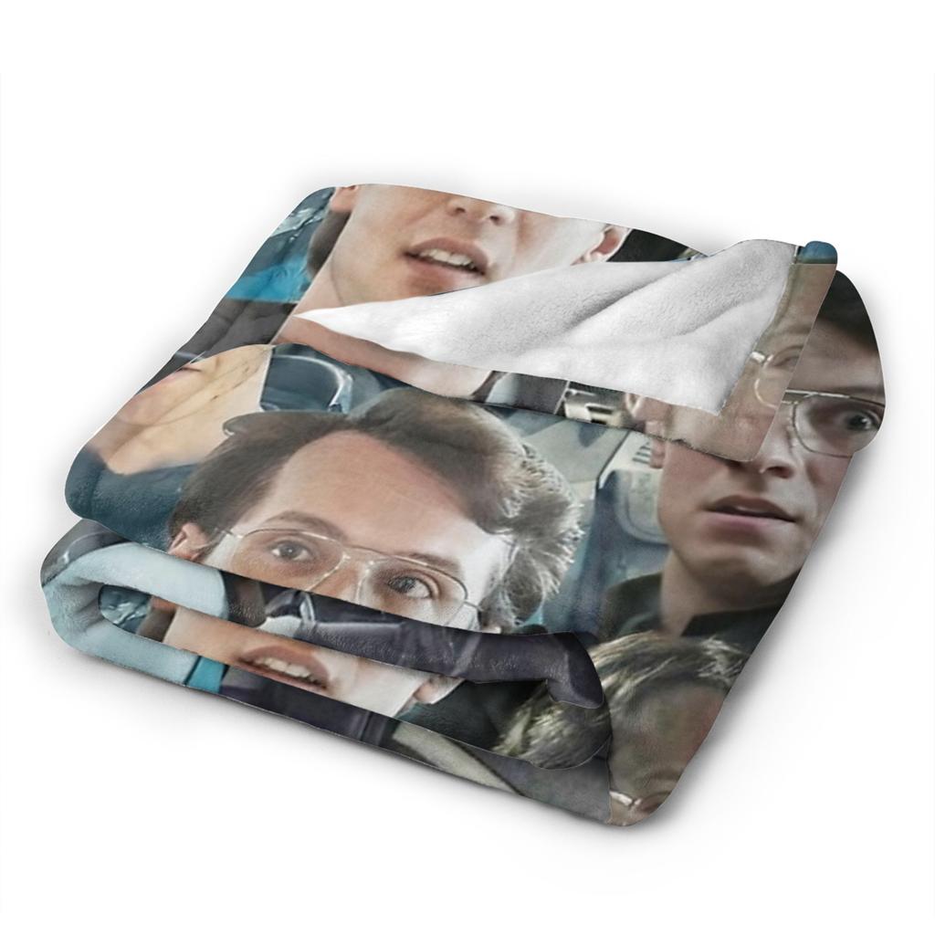 Vigilante Peacemaker Quotes Blanket Warm Cozy Fluffy Throw Blankets for Couch 50x60 Inch Multiple Sizes Plush Thin Quilt