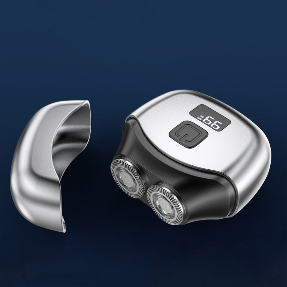 Digital Display Electric Shaver Double-headed Beard Hair Trimmer Travel Pocket Razor  Household