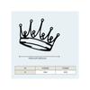 Crown Metal Wall Art Royal Theme Mural Prince Princess Bedroom Decor Housewarming Gift