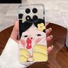 Cover For Xiaomi Poco X7 Case Luxury Aesthetic Cute Cat Fashion Astronaut Transparent Soft Silicone TPU Bumper Casing 24095PCADG