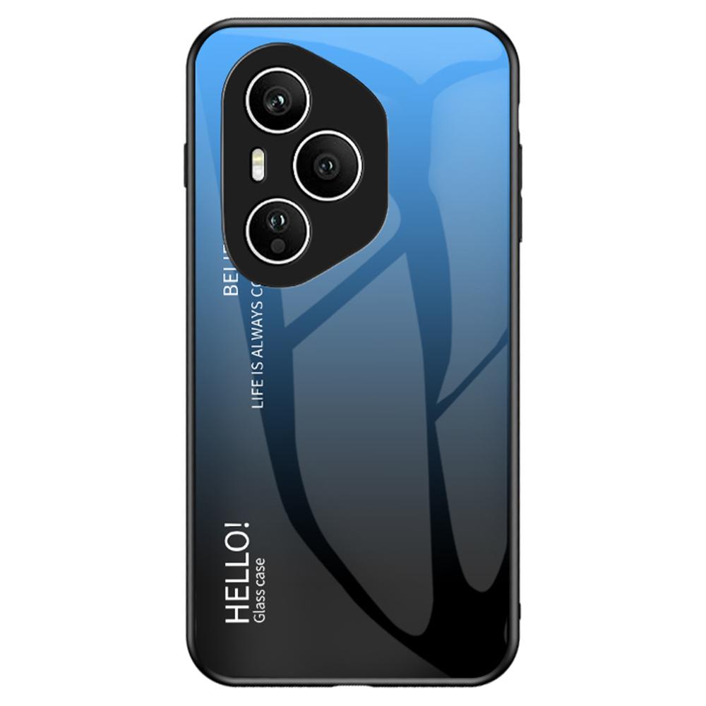 

Для Honor 400 Pro 5G (Глобальный) Противоударный чехол из закаленного стекла+ПК+ТПУ F