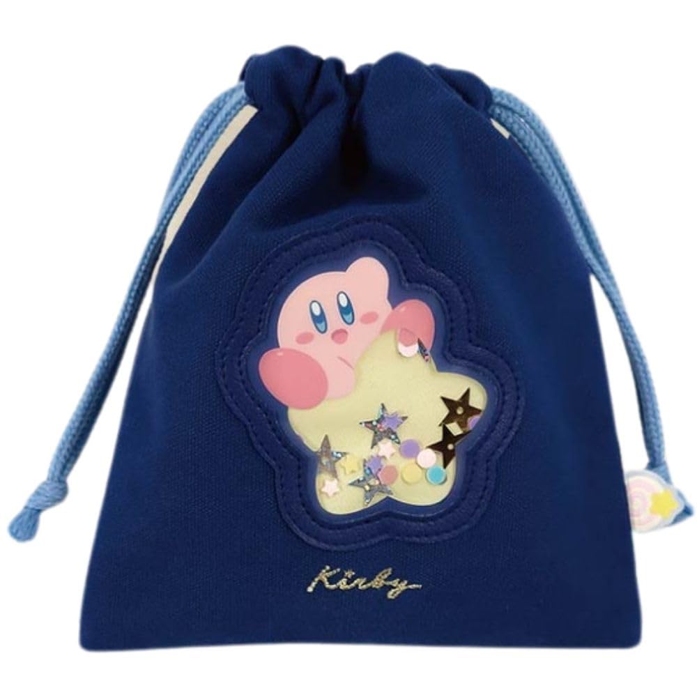 Marimo Craft Kirby Confetti Series Drawstring Warp W170 x Bag, Star, H200mm, HKB-083