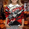 Kids Halloween 3/4 Sleeve T-Shirt for Boys and Girls
