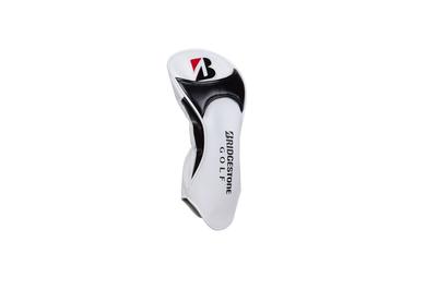 BRIDGESTONE Tour Series Headcover HC2502 WH for 2025 Model (Mitten Type) Drivers,