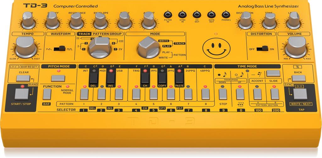 Behringer td-3-am - analogowy syntezator linii basowych