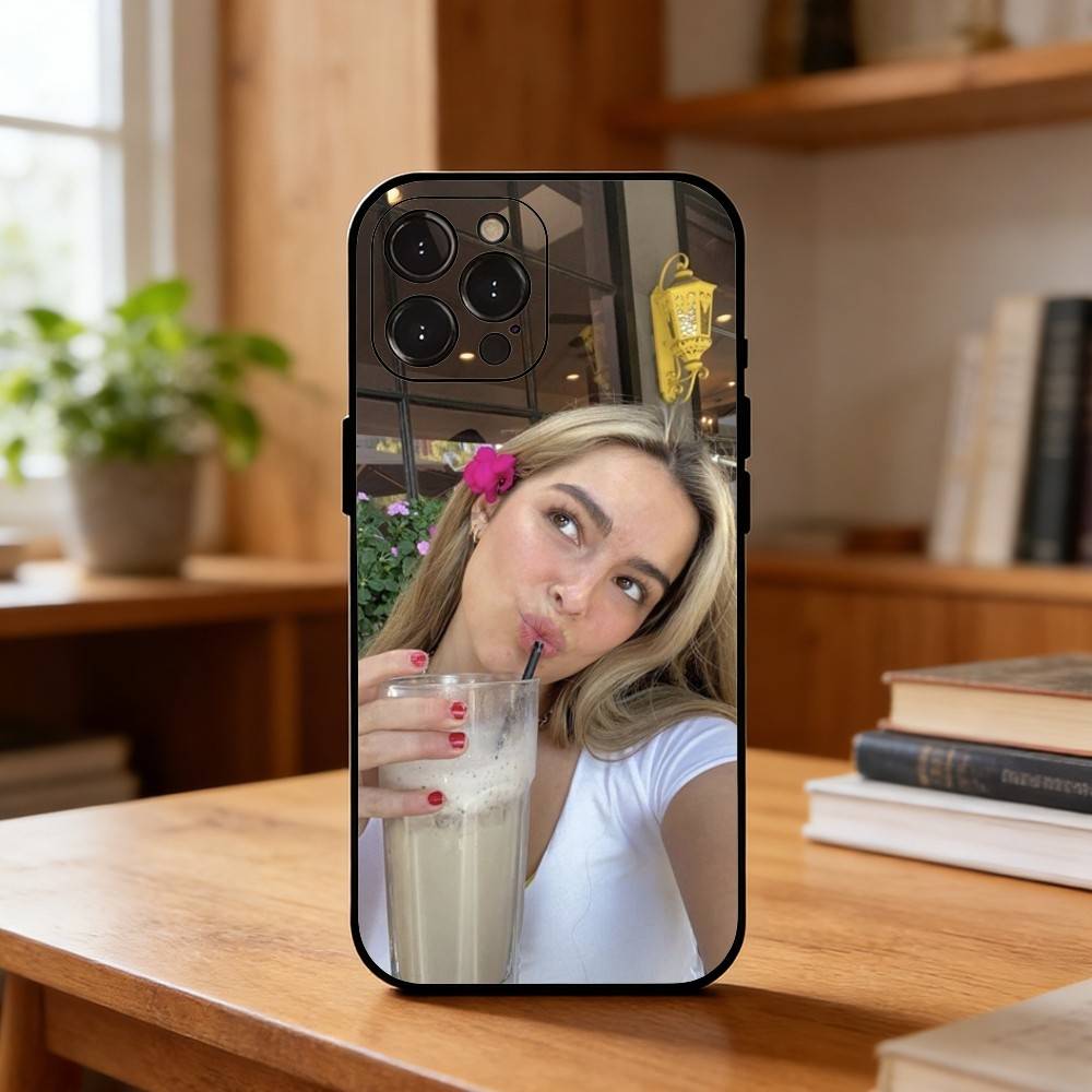 Hot A-Addison Rae Phone Case For iPhone17,16,15,14,13,12Plus,Pro Max,XS,5G Soft Silicone Black Cover