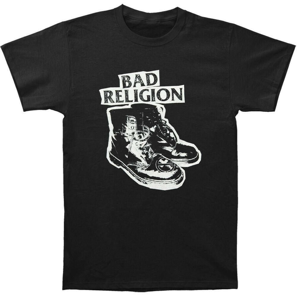 

Подлинная плохая религия Вверх Панкс Ботинки Футболка Мужские футболки Футболки Рубашка Топ Рубашка с коротким рукавом