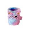 Portapenne Peluche Gatto Cartone Animato Creativo - Elegante Organizer da Scrivania per Studenti e Decorazione per Stanza del Dormitorio.