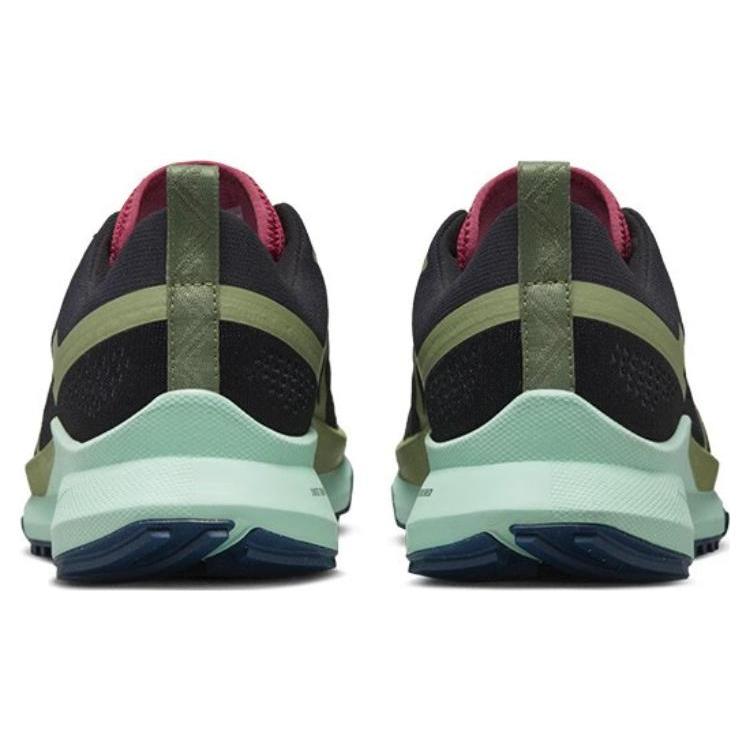 New Nike React Pegasus Trail 4 Black Mint Foam Alligator DJ6158-004