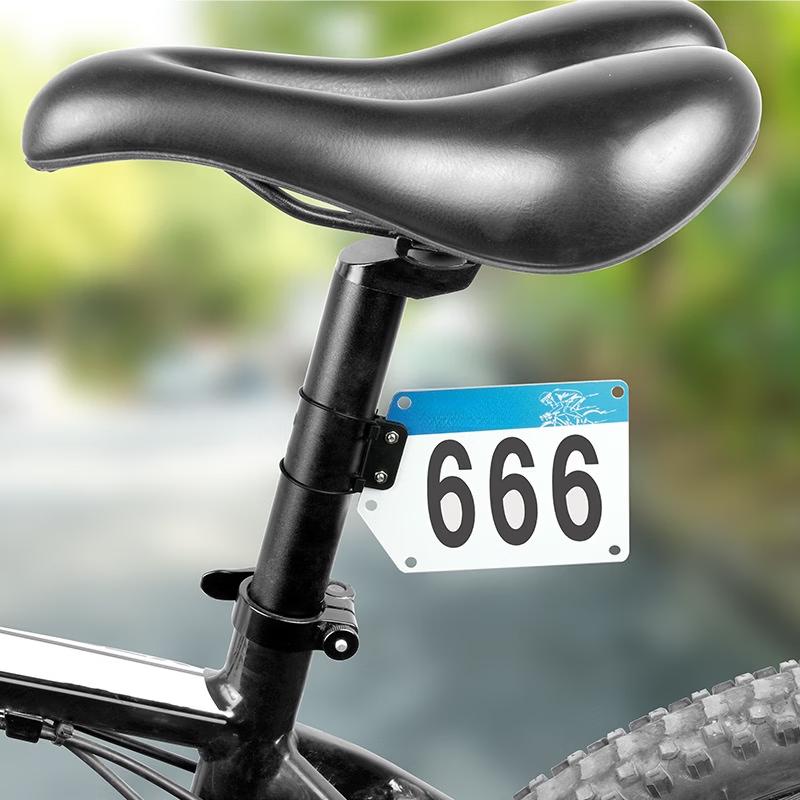 Cycling Race Number Plate Kit