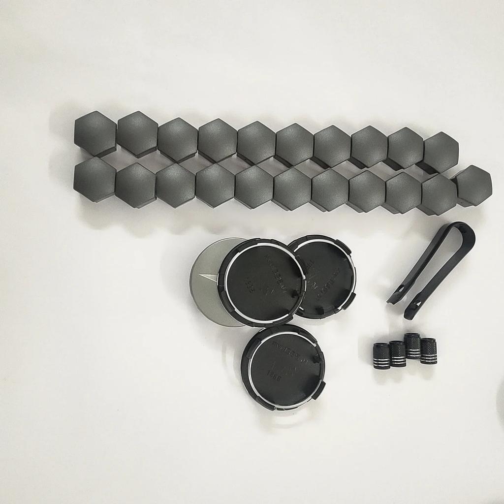 Samolepka na auto Tesla 56/57MM 4KS 29KS pro Tesla Model Y Model 3 S/X Prachotěsný kryt kola Středové krytky kol a krytky ventilků pneumatik
