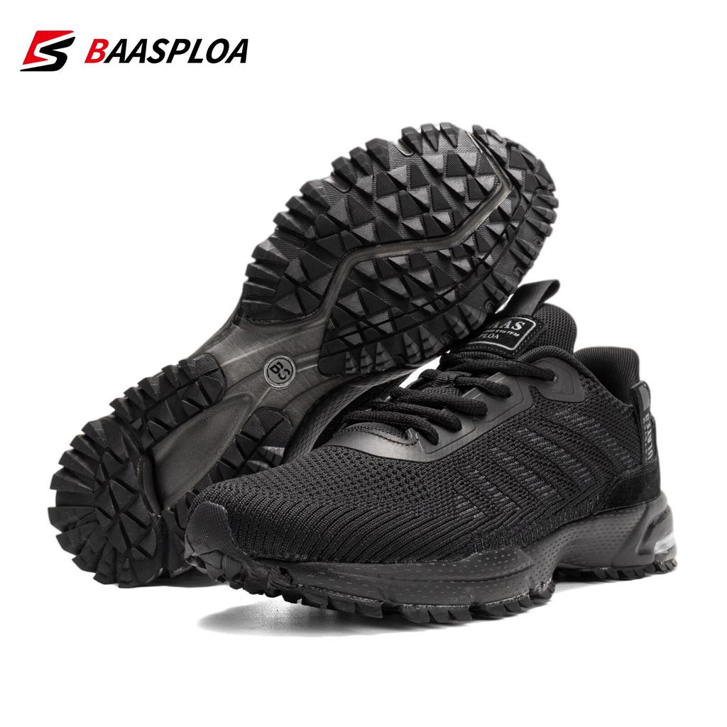 Baasploa Men Running Shoes Lightweight Sneakers Designer Sneaker Male Mesh Breathable Tennis Shoes Non Slip New Sport Shoes