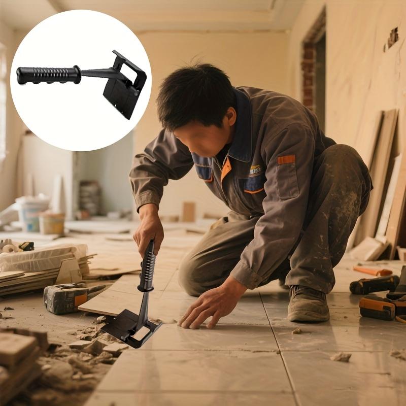 Stainless Steel Trim Puller Tool - Multi-Purpose Pry Bar for Easy Baseboard, Molding & Flooring Removal - Durable, Damage