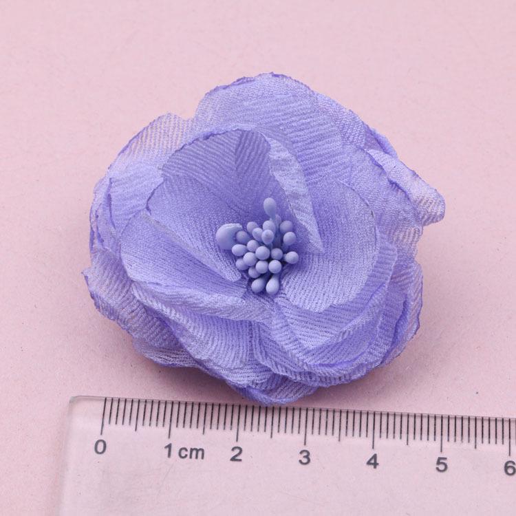 Korean Handmade Fabric Flowers DIY Pack: Hair Clips, Headbands, Shoe Decor, and Accessories