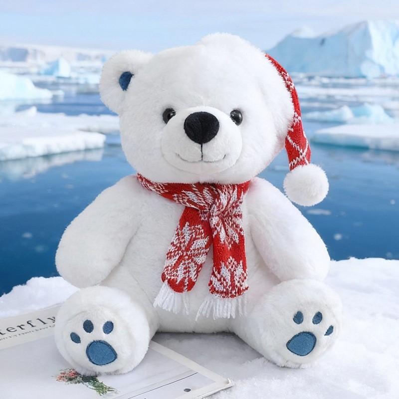 Weihnachten Pinguin Plüschtier Mit Pp-Baumwollfüllung Für Feiertagsgeschenke