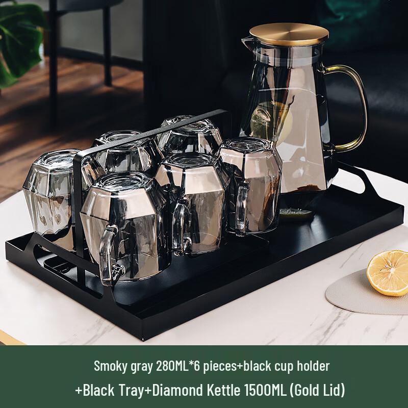 Naichang Elegant Glass Tea & Water Set