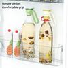 Cold Water Bottle Seal Controlled Volume Drinks Bottle Deflector Creative Carry Handle Press Dispense with Lid Cup Cover