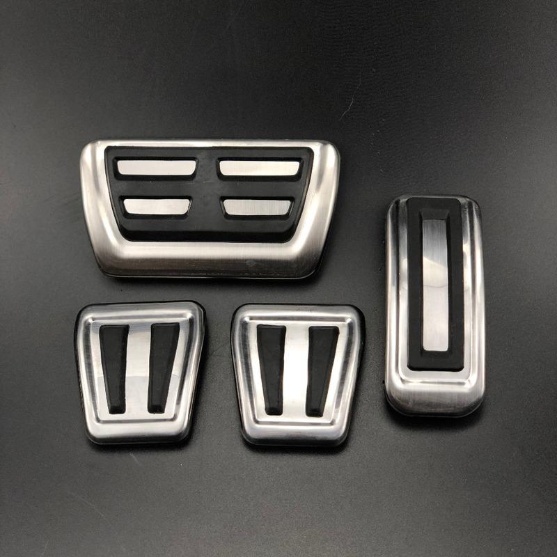 Stainless Steel NO Drill Car Styling Gas Fuel Brake Clutch Pedal Pad Case for Mazda 3 M3 Mazda 6 M6 2003-2013