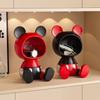 Mickey Mouse Cartoon Key Holder Decorative Entryway Organizer Resin Home Decor Living Room Hallway Gift