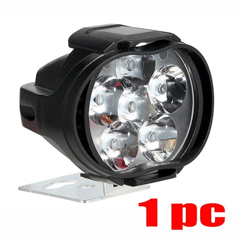 2pcs Motorcycle Led Headlight 12V High Bright Led Lights Lamp for Motorbike Moto External Front Led Focus Auxiliary Spotlights