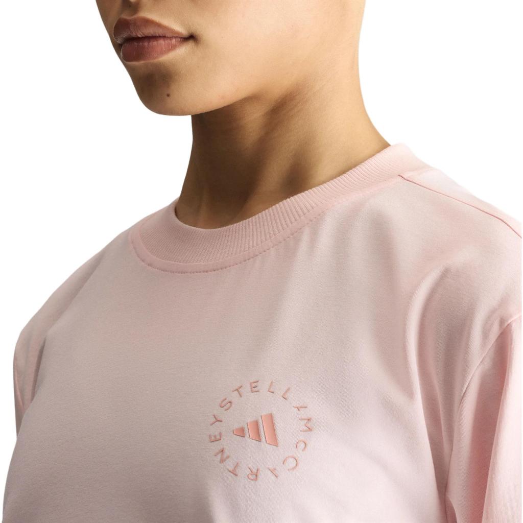 Adidas Stella McCartney Loose Fit Round Neck Pullover Sports Long Sleeve T-Shirt Women tops KR6300